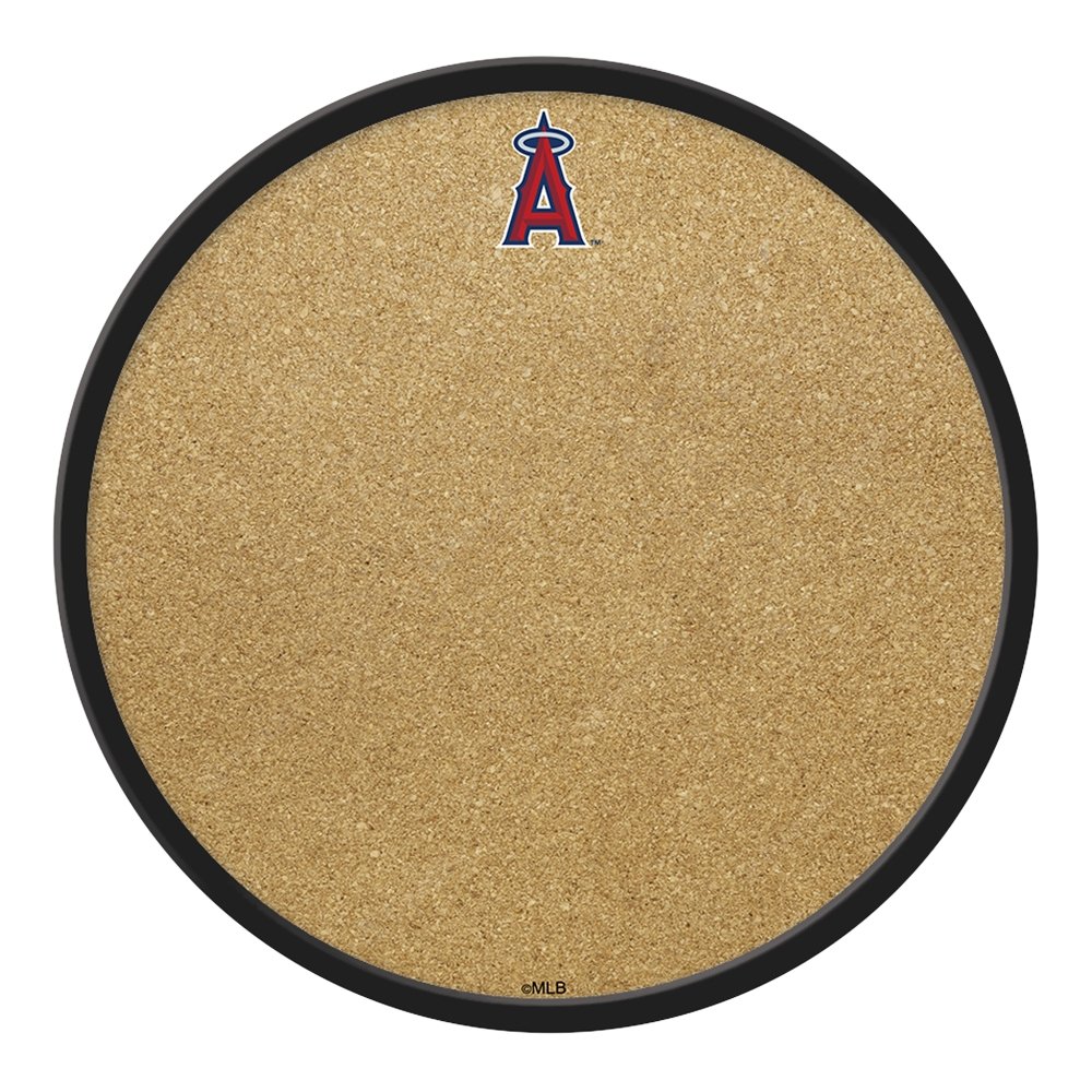 Los Angeles Angels: Modern Disc Cork Board - The Fan-Brand