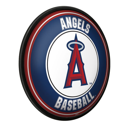 Los Angeles Angels: Modern Disc Wall Sign - The Fan-Brand