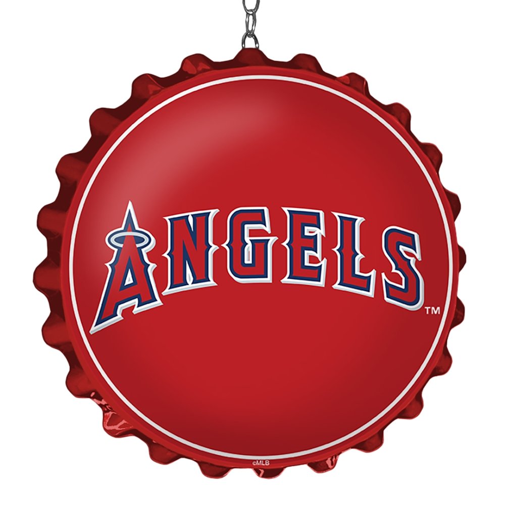 Los Angeles Angels: Wordmark - Bottle Cap Dangler - The Fan-Brand