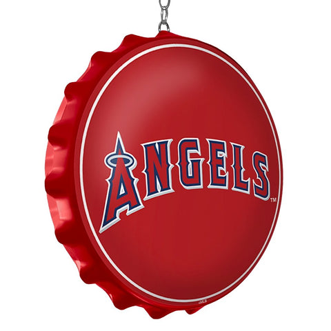 Los Angeles Angels: Wordmark - Bottle Cap Dangler - The Fan-Brand