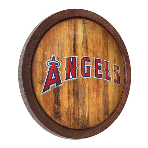 Los Angeles Angels: Wordmark - Weathered 