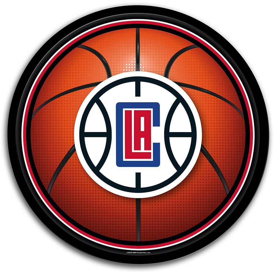 Los Angeles Clippers: Basketball - Modern Disc Wall Sign - The Fan-Brand