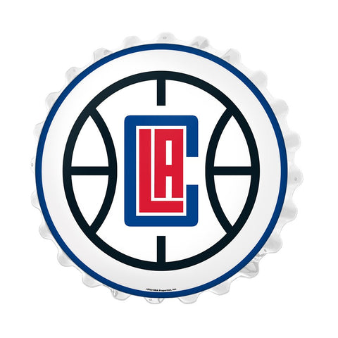 Los Angeles Clippers: Bottle Cap Wall Light - The Fan-Brand