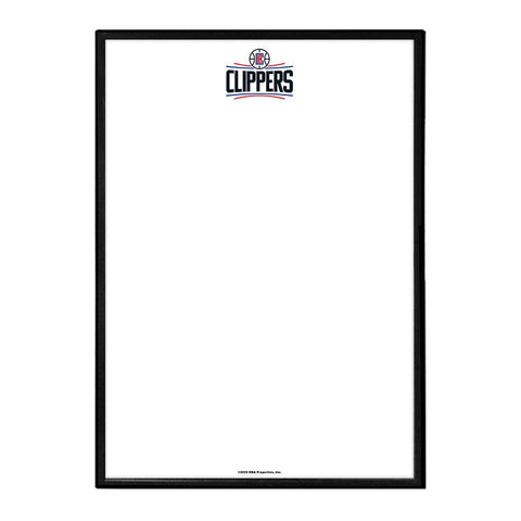 Los Angeles Clippers: Framed Dry Erase Wall Sign - The Fan-Brand