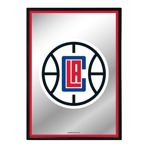 Los Angeles Clippers: Framed Mirrored Wall Sign - The Fan-Brand