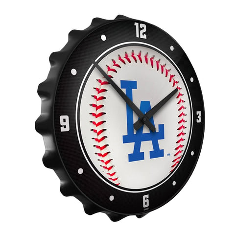 Los Angeles Dodgers: Baseball - Bottle Cap Wall Clock - The Fan-Brand