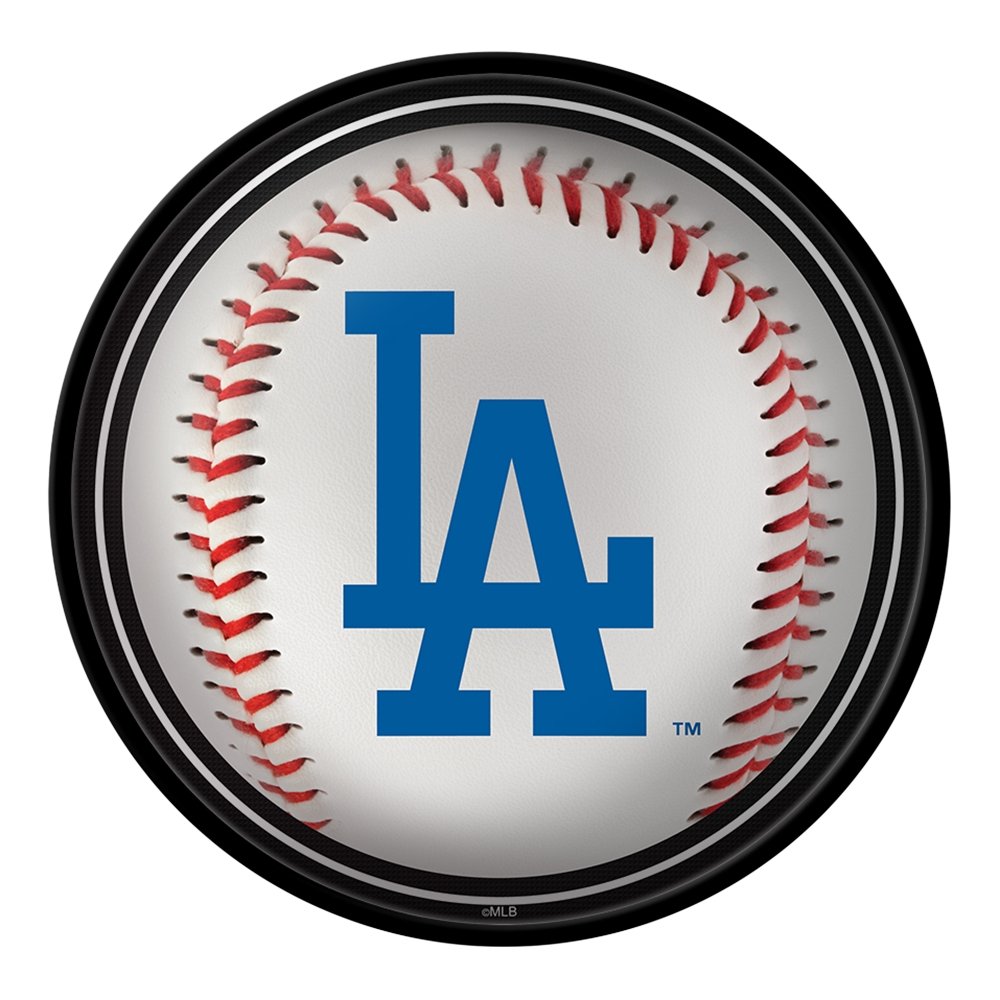 Los Angeles Dodgers: Baseball - Modern Disc Wall Sign - The Fan-Brand