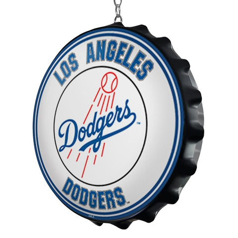 Los Angeles Dodgers: Double-Sided Bottle Cap Dangler - The Fan-Brand