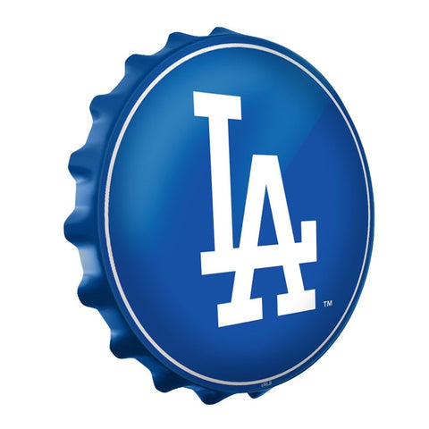 Los Angeles Dodgers: Logo - Bottle Cap Wall Sign - The Fan-Brand