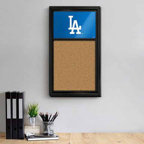 Los Angeles Dodgers: Logo - Cork Note Board - The Fan-Brand