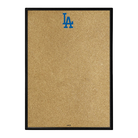 Los Angeles Dodgers: Logo - Framed Corkboard - The Fan-Brand