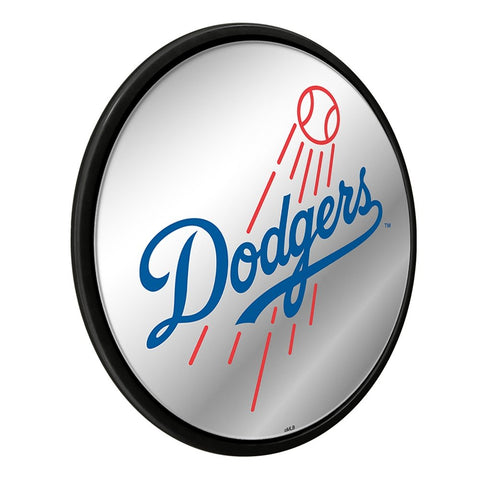 Los Angeles Dodgers: Modern Disc Mirrored Wall Sign - The Fan-Brand