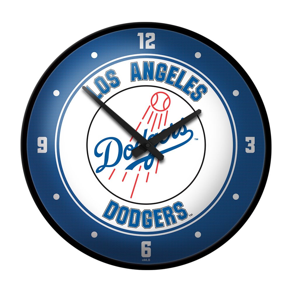 Los Angeles Dodgers: Modern Disc Wall Clock - The Fan-Brand