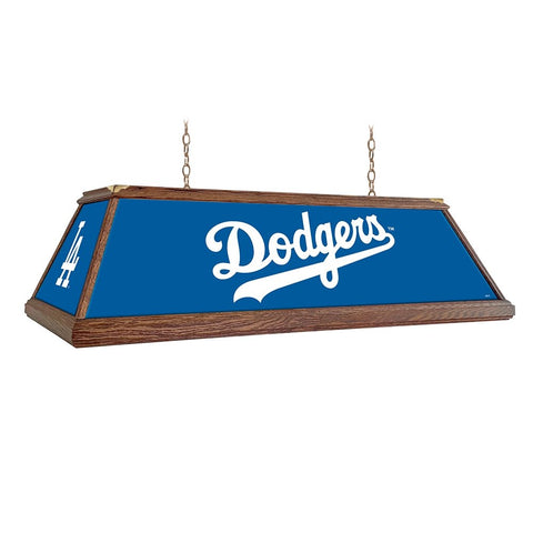 Los Angeles Dodgers: Premium Wood Pool Table Light - The Fan-Brand