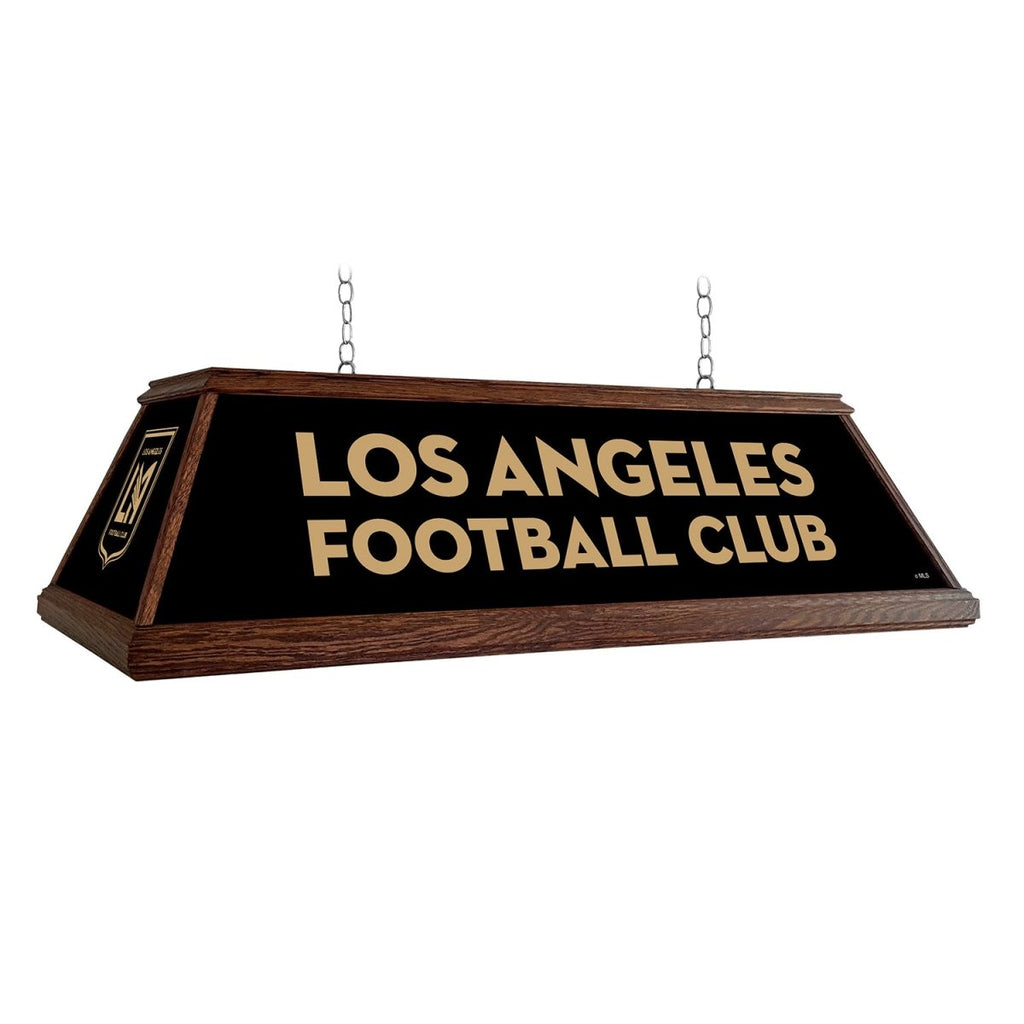 Los Angeles Football Club: Premium Wood Pool Table Light - The Fan-Brand