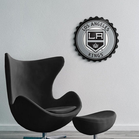 Los Angeles Kings: Bottle Cap Wall Sign - The Fan-Brand