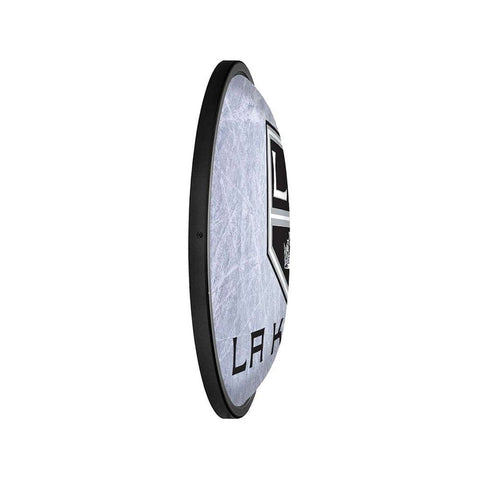 Los Angeles Kings: Ice Rink - Oval Slimline Lighted Wall Sign - The Fan-Brand