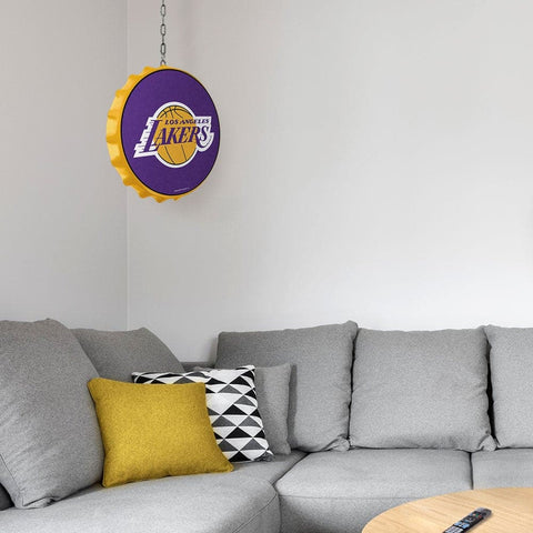 Los Angeles Lakers: Bottle Cap Dangler - The Fan-Brand