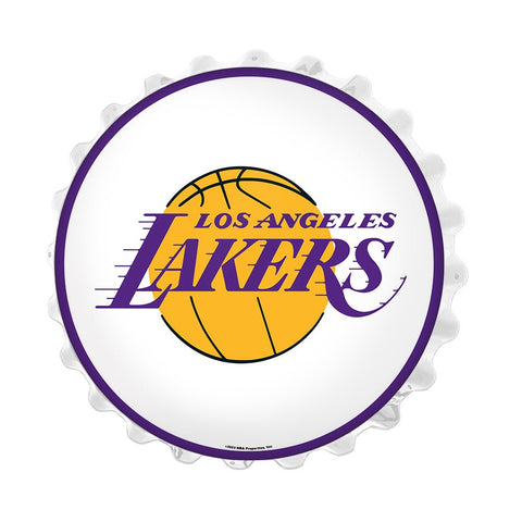 Los Angeles Lakers: Bottle Cap Wall Light - The Fan-Brand