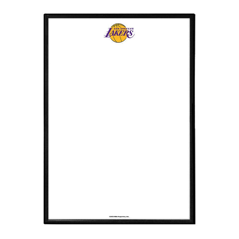Los Angeles Lakers: Framed Dry Erase Wall Sign - The Fan-Brand