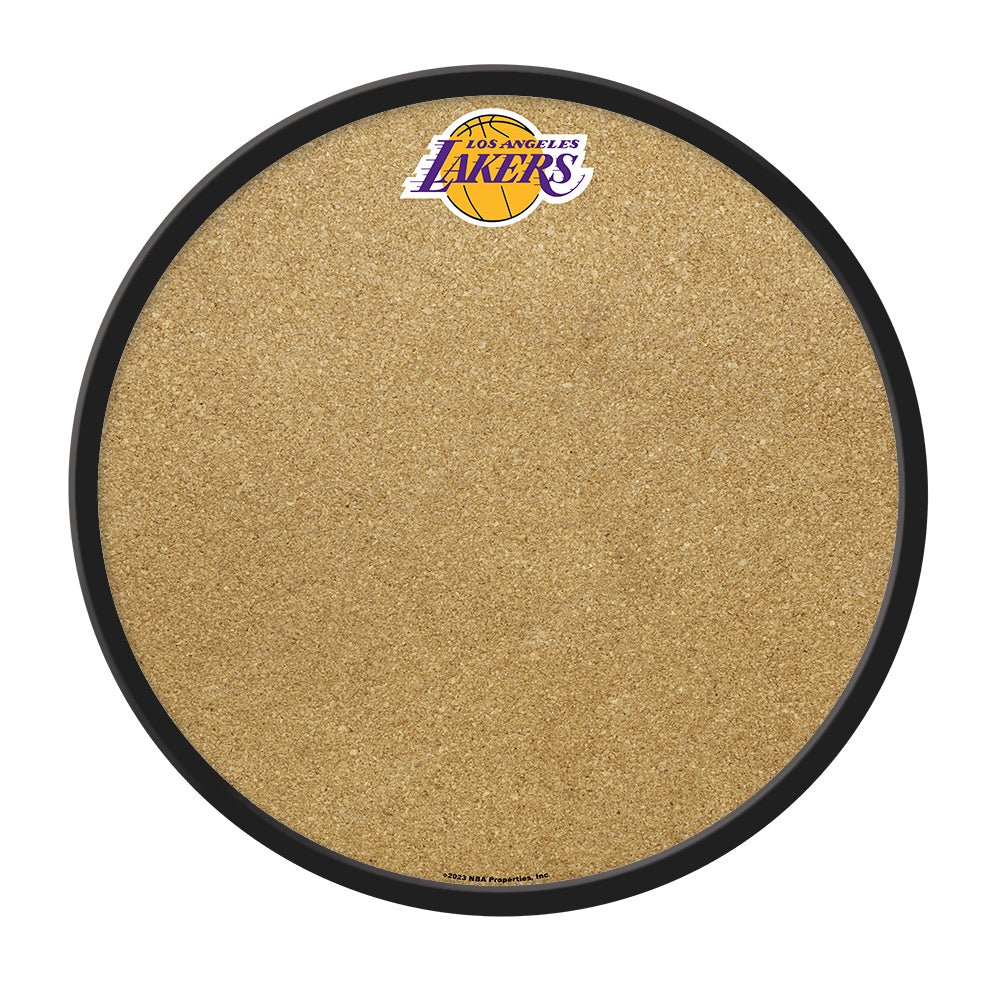 Los Angeles Lakers: Modern Disc Cork Board - The Fan-Brand