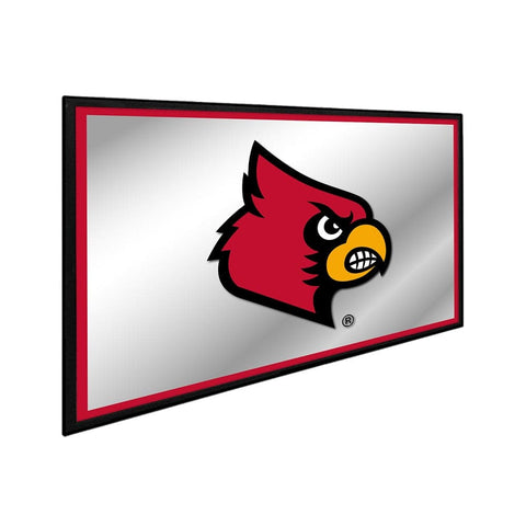 Louisville Cardinals: Framed Mirrored Wall Sign - The Fan-Brand