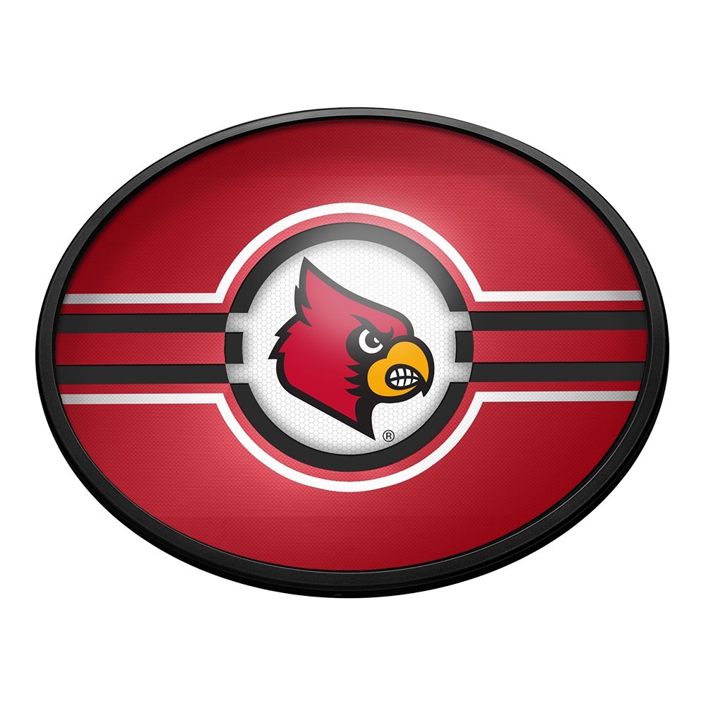 Keychain Cardinals Louisville Univ Enamel Metal Logo NOS Wincraft