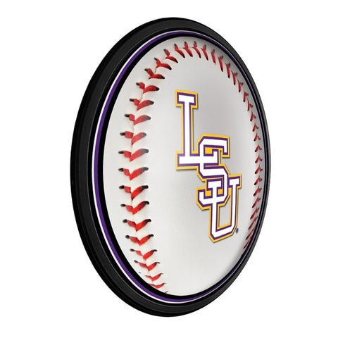 LSU Tigers: Baseball - Slimline Lighted Wall Sign - The Fan-Brand