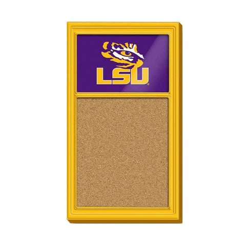 LSU Tigers: Cork Note Board - The Fan-Brand