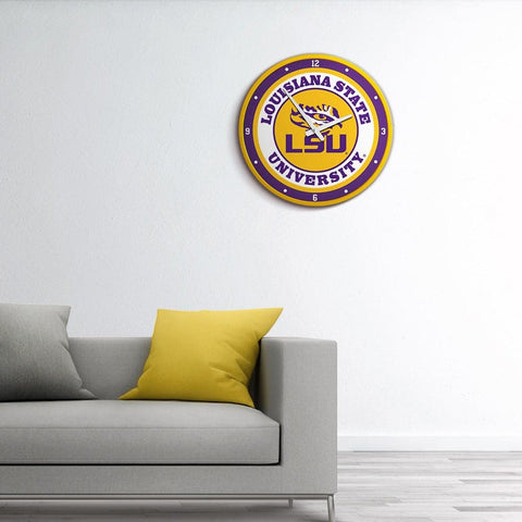 LSU Tigers: Modern Disc Wall Clock - The Fan-Brand