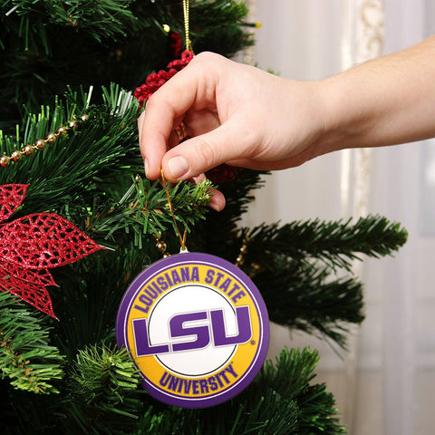 LSU Tigers: Sun Catcher Ornament 4-Pack - The Fan-Brand