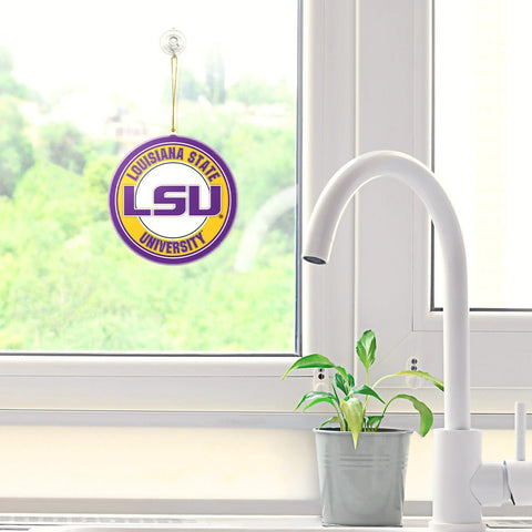 LSU Tigers: Sun Catcher Ornament 4-Pack - The Fan-Brand