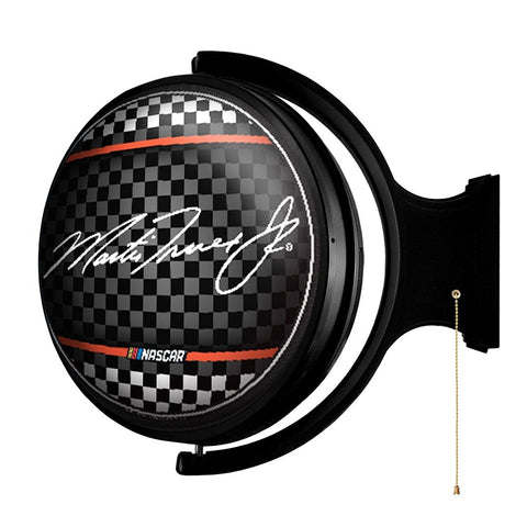 Martin Truex, Jr.: Original Round Rotating Lighted Wall Sign - The Fan-Brand