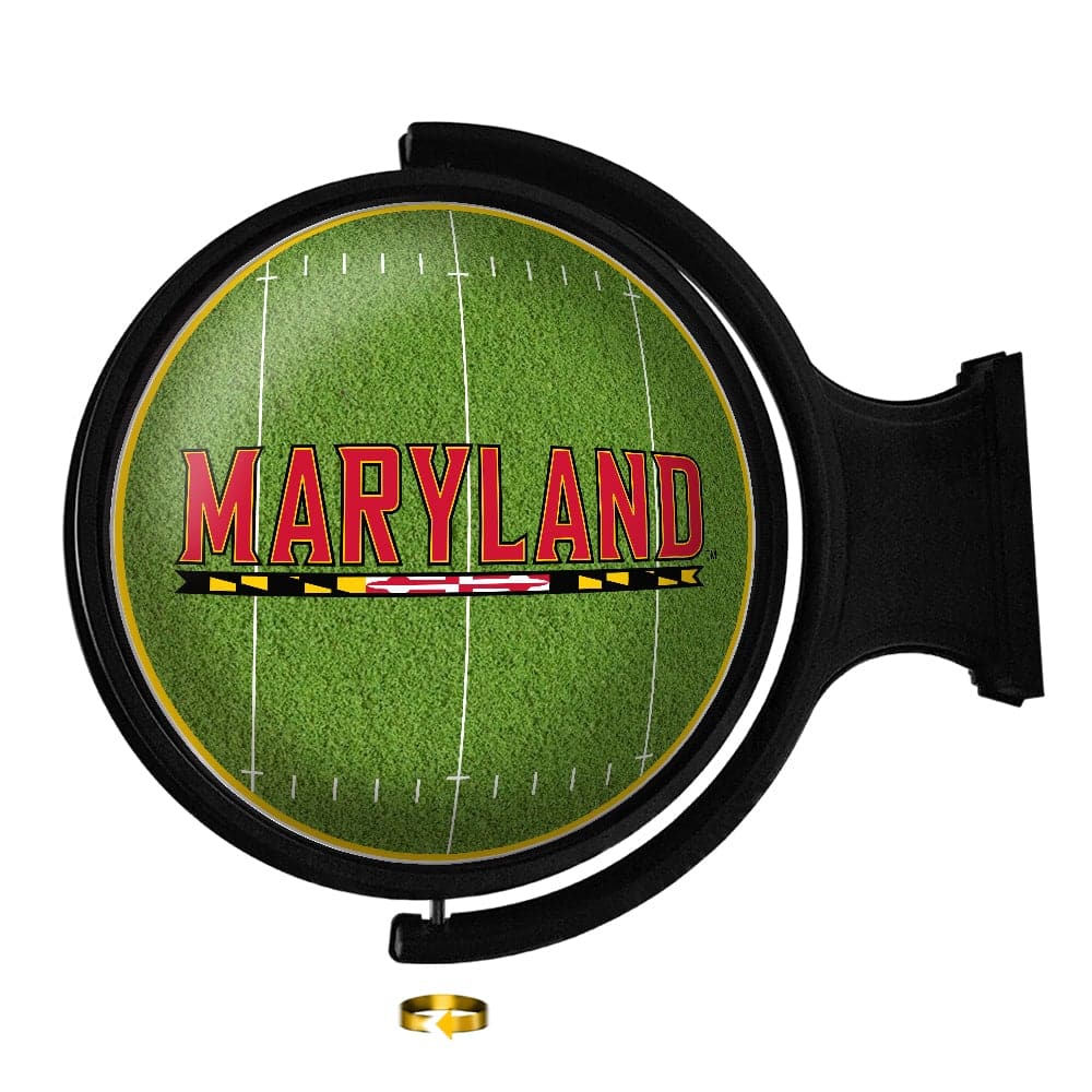 Maryland Terrapins: On the 50 - Rotating Lighted Wall Sign - The Fan-Brand