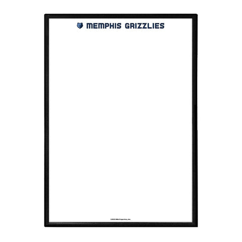 Memphis Grizzlies: Framed Dry Erase Wall Sign - The Fan-Brand