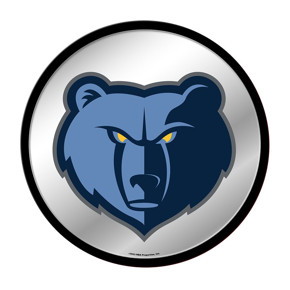 Memphis Grizzlies: Modern Disc Mirrored Wall Sign - The Fan-Brand