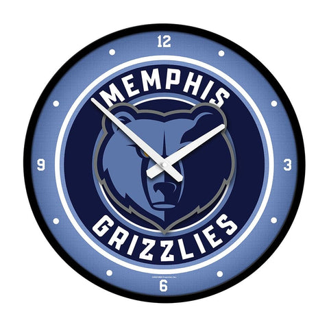 Memphis Grizzlies: Modern Disc Wall Clock - The Fan-Brand
