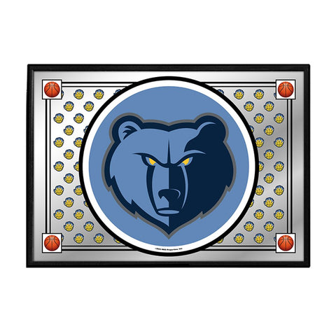 Memphis Grizzlies: Team Spirit - Framed Mirrored Wall Sign - The Fan-Brand