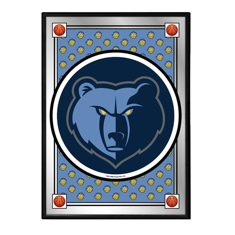 Memphis Grizzlies: Team Spirit - Framed Mirrored Wall Sign - The Fan-Brand