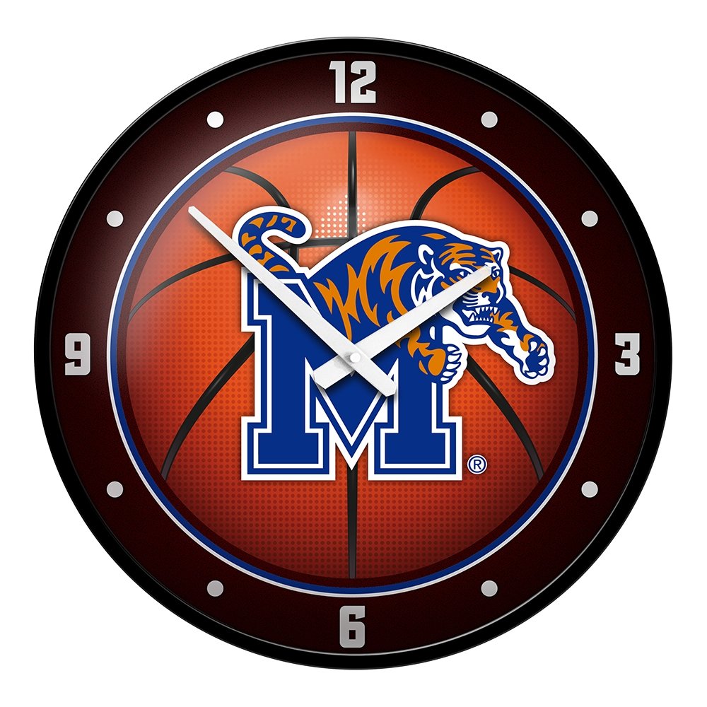 Memphis Tigers: Basketball - Modern Disc Wall Clock - The Fan-Brand