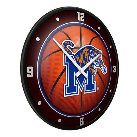 Memphis Tigers: Basketball - Modern Disc Wall Clock - The Fan-Brand