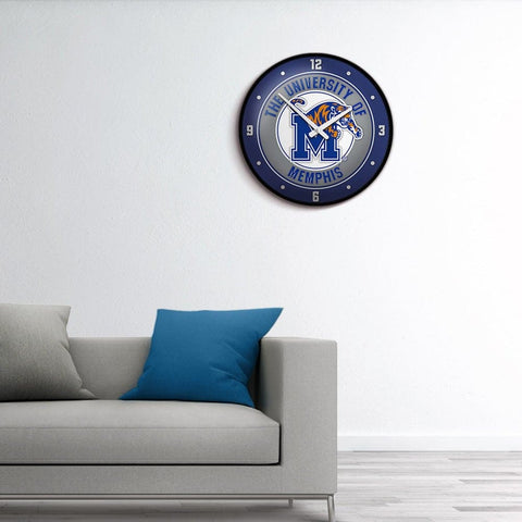 Memphis Tigers: Modern Disc Wall Clock - The Fan-Brand