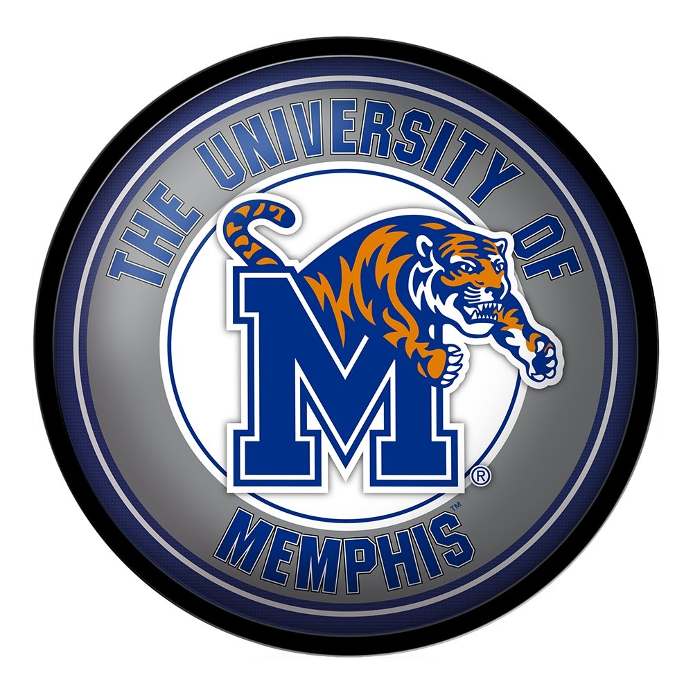 Memphis Tigers: Modern Disc Wall Sign - The Fan-Brand