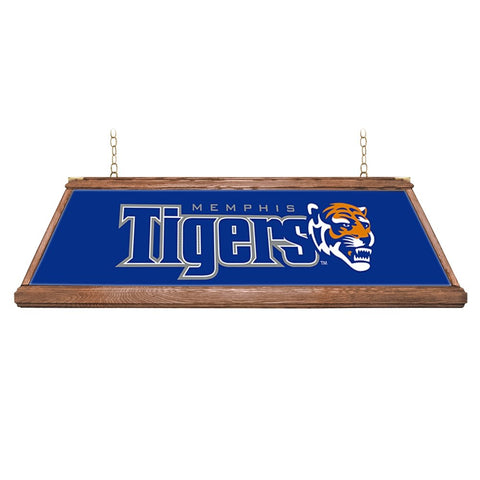 Memphis Tigers: Premium Wood Pool Table Light - The Fan-Brand