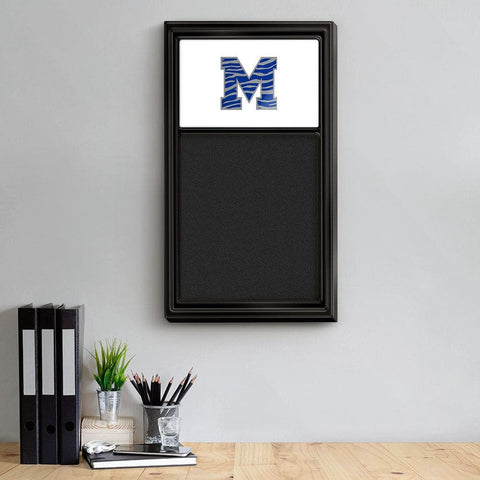 Memphis Tigers: Striped M - Chalk Note Board - The Fan-Brand