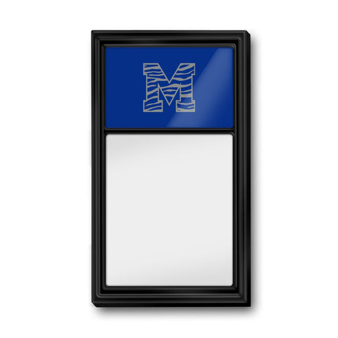 Memphis Tigers: Striped M - Dry Erase Note Board - The Fan-Brand