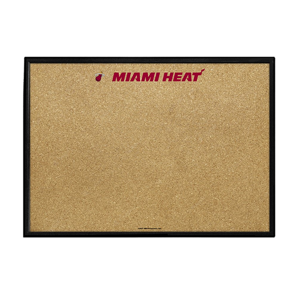 Miami Heat: Framed Corkboard - The Fan-Brand