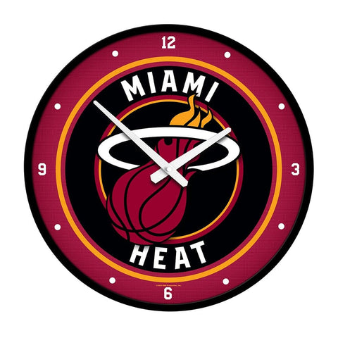 Miami Heat: Modern Disc Wall Clock - The Fan-Brand