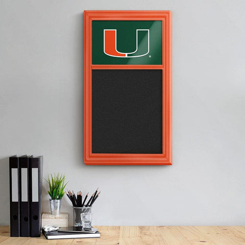 Miami Hurricanes: Chalk Note Board - The Fan-Brand