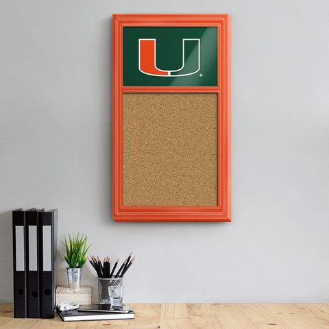 Miami Hurricanes: Cork Note Board - The Fan-Brand